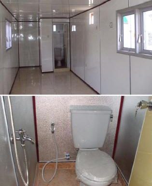 Container Office Standar 20 Feet w/toilet [BEKAS]